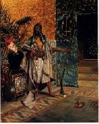 unknow artist Arab or Arabic people and life. Orientalism oil paintings 35 Germany oil painting artist